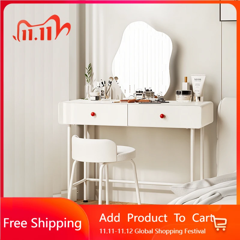Compact Fashion Vanity Table Modern Beautiful Glamour Trendy Vanity Table Aesthetic Simple Vestidores Living Room Furniture
Compact Fashion Vanity Table Modern Beautiful Glamour Trendy Vanity Table Aesthetic Simple Vestidores Living Room Furniture