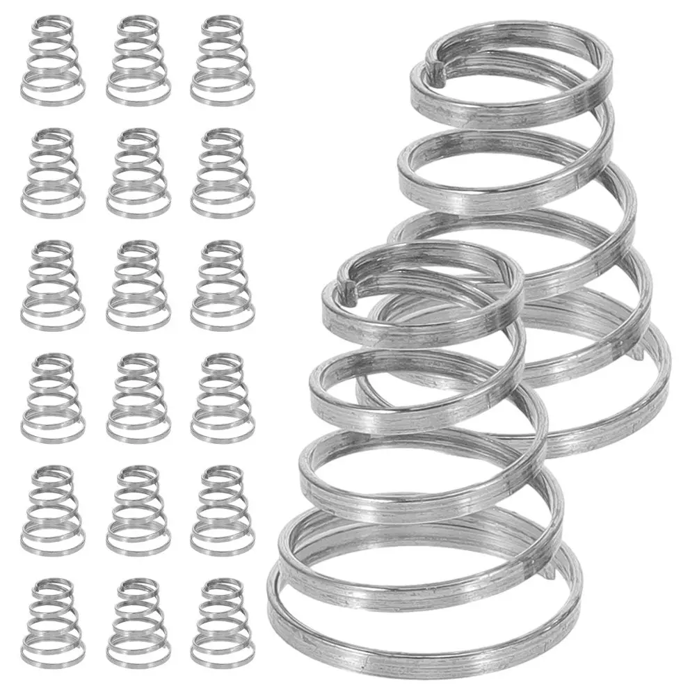 20Pcs Quick Release Wheel Skewer Spring Stainless Steel Bike Axle Spring for Road Mountain Trainer Machine Universal Fit
20Pcs Quick Release Wheel Skewer Spring Stainless Steel Bike Axle Spring for Road Mountain Trainer Machine Universal Fit