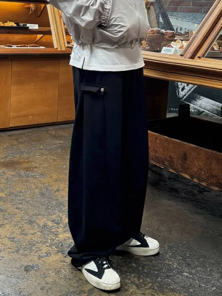 SYUHGFA 2025 корейский стиль мужские спортивные штаны однотонные повседневные широкие брюки на шнурке с эластичной резинкой на талии прямые свободные мужские брюки
SYUHGFA 2025 корейский стиль мужские спортивные штаны однотонные повседневные широкие брюки на шнурке с эластичной резинкой на талии прямые свободные мужские брюки