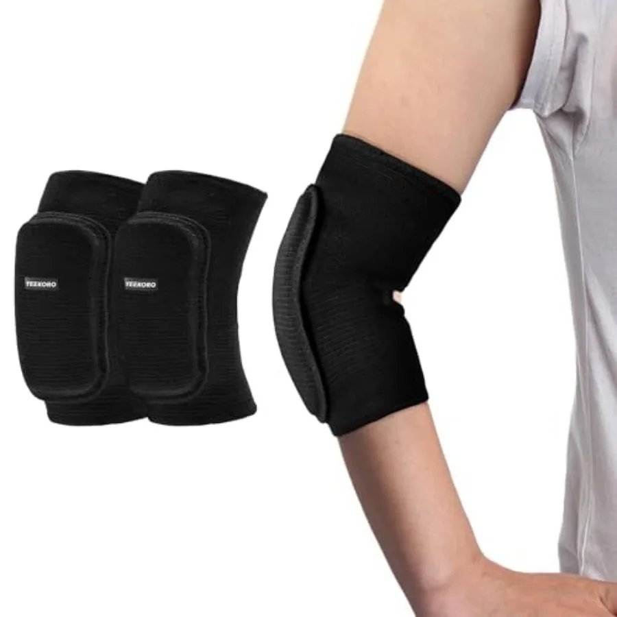 Elbow Pads Breathable Arm and Elbow Protector for Bo, Girls, and Teens Crashproof Compression Sleeve for Skiing Skating, Volley
Elbow Pads Breathable Arm and Elbow Protector for Bo, Girls, and Teens Crashproof Compression Sleeve for Skiing Skating, Volley
