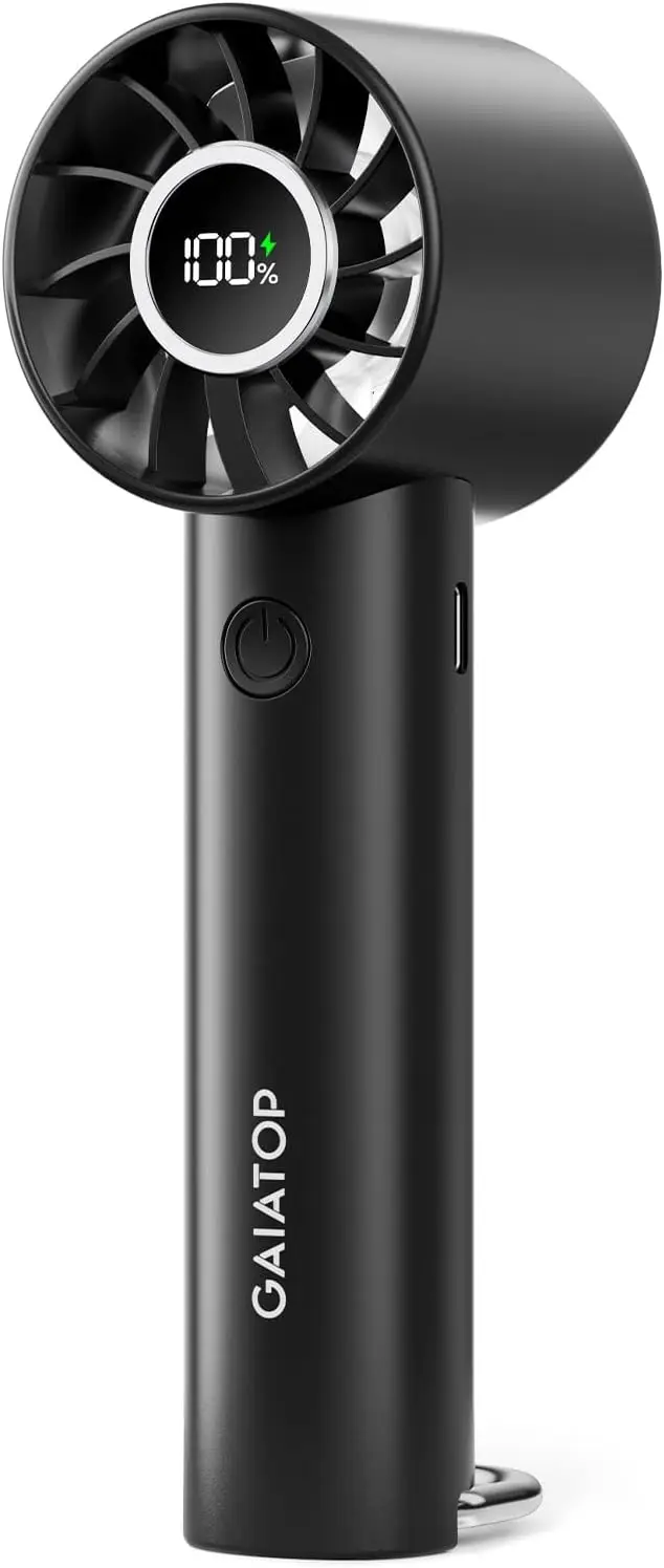 Portable Mini Fan, 3 Speed Handheld Fan with Power Display & Flashlight, USB Rechargeable, Lightweight for Travel Indoor Outdoor
Portable Mini Fan, 3 Speed Handheld Fan with Power Display & Flashlight, USB Rechargeable, Lightweight for Travel Indoor Outdoor
