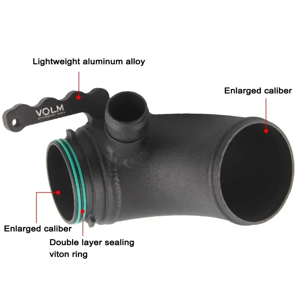 Turbo High Flow Inlet Pipe For Golf MK7 GTI Adui S3 A3 Leon MK3 EA888 Tube Performance turbocharger Intake Hose Wear Parts
Turbo High Flow Inlet Pipe For Golf MK7 GTI Adui S3 A3 Leon MK3 EA888 Tube Performance turbocharger Intake Hose Wear Parts