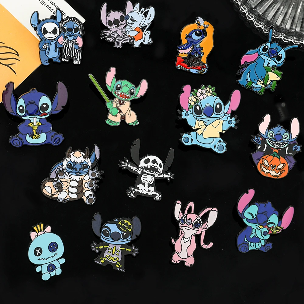 Cartoon Anime Lilo & Stitch Metal Enamel Brooch Kawaii Stitch Cosplay Character Lapel Pin for Women Backpack Ornament Toy Gifts
Cartoon Anime Lilo & Stitch Metal Enamel Brooch Kawaii Stitch Cosplay Character Lapel Pin for Women Backpack Ornament Toy Gifts