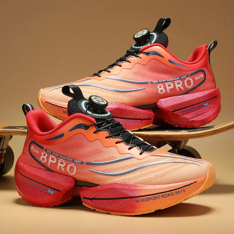 2025 Spring/Summer Rotating Buckle New Carbon Plate Casual Sports Men's Shoes Couple's Mesh Breathable Running Shoes
2025 Spring/Summer Rotating Buckle New Carbon Plate Casual Sports Men's Shoes Couple's Mesh Breathable Running Shoes
