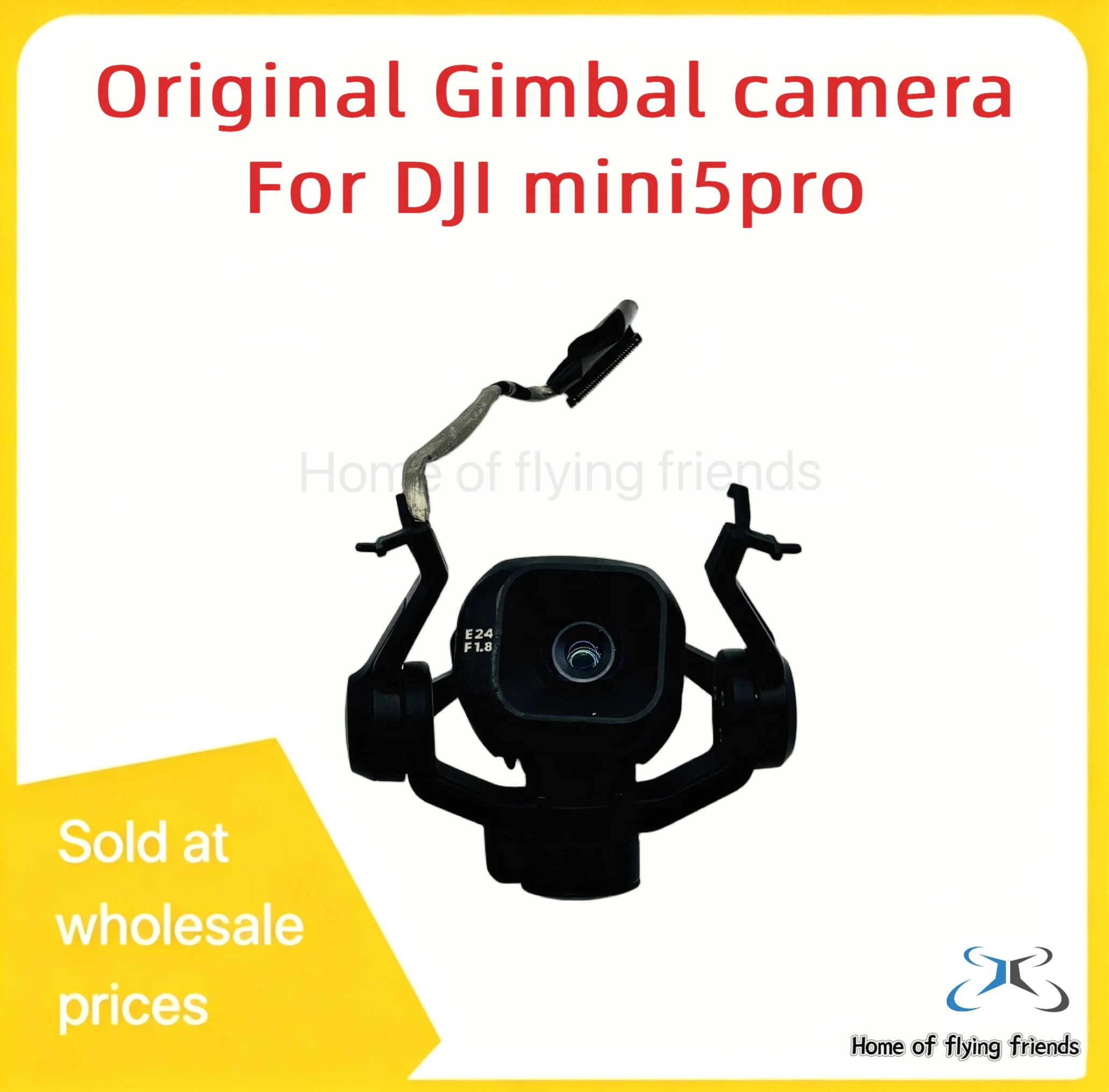 Original Mini 5 Pro Complete Gimbal PTZ Camera with Single Cable Replacement for DJI Mini 5 Pro Drone Repair Parts
Original Mini 5 Pro Complete Gimbal PTZ Camera with Single Cable Replacement for DJI Mini 5 Pro Drone Repair Parts