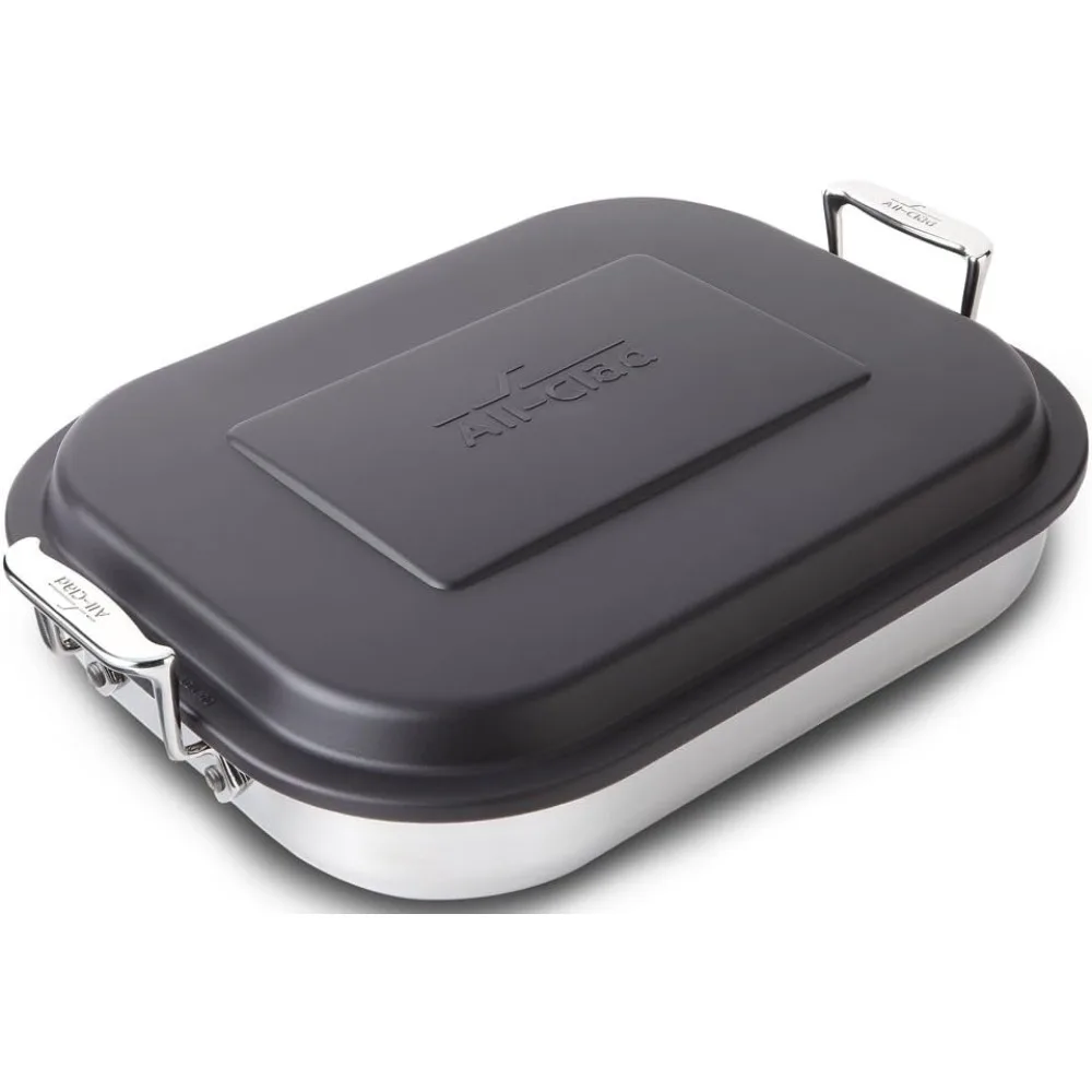 All-Clad Stainless Steel Lasagna Pan, 12x15x2.75 Inches, Induction and Oven Safe, Up to 600°F, Ideal for Frozen Lasagnas and Pot
All-Clad Stainless Steel Lasagna Pan, 12x15x2.75 Inches, Induction and Oven Safe, Up to 600°F, Ideal for Frozen Lasagnas and Pot