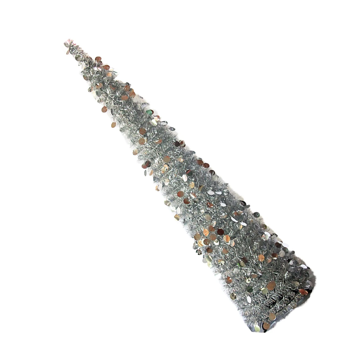 1 pc 150Cm Pet Plastic Foldable Telescopic Christmas Tree Home Party Decor Reusable Eco-Friendly Silver Color
1 pc 150Cm Pet Plastic Foldable Telescopic Christmas Tree Home Party Decor Reusable Eco-Friendly Silver Color