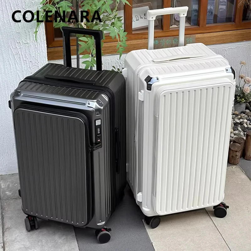 COLENARA 20"24"26"28Inch Cabin Suitcase ABS + PC Trolley Case USB Charging Multi-function Boarding Box Large Capacity Luggage
COLENARA 20"24"26"28Inch Cabin Suitcase ABS + PC Trolley Case USB Charging Multi-function Boarding Box Large Capacity Luggage