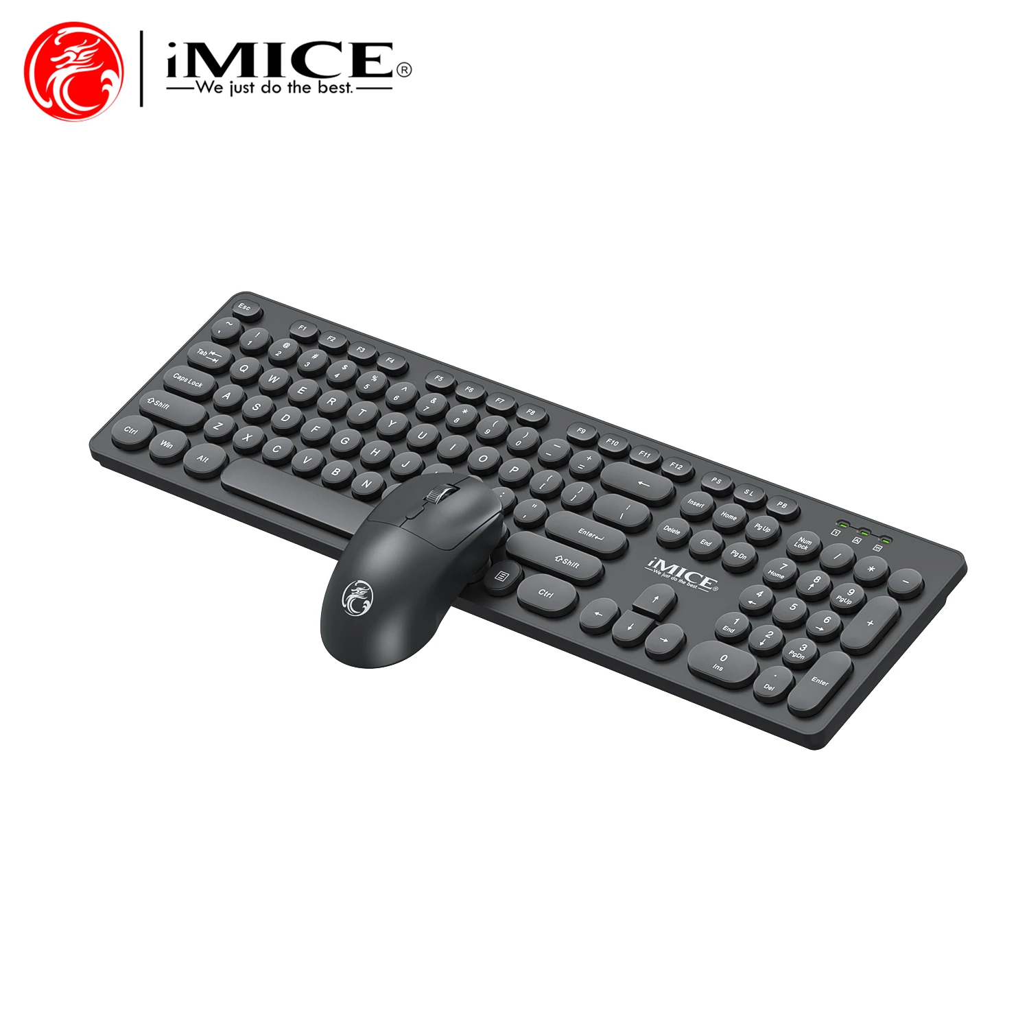 Wireless Keyboard And Mouse Combo-Full-Size Wired Backlit Gaming Keycaps Optical Mouse With Adjustable 2.4G 1600 DPI for Windows
Wireless Keyboard And Mouse Combo-Full-Size Wired Backlit Gaming Keycaps Optical Mouse With Adjustable 2.4G 1600 DPI for Windows