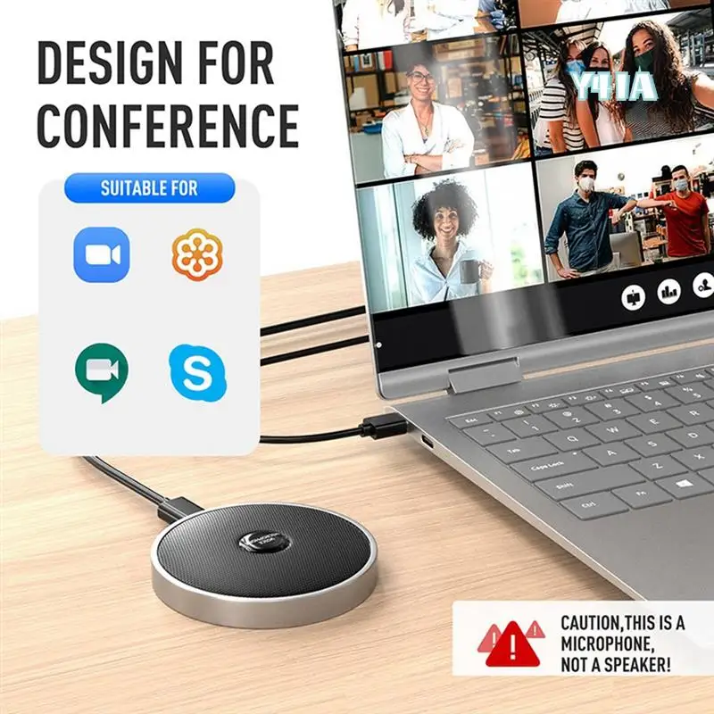 Микрофон для конференц-зала, USB-интерфейс, микрофон-конденсатор, настольный компьютер для конференц-чата, видеоконференции
Микрофон для конференц-зала, USB-интерфейс, микрофон-конденсатор, настольный компьютер для конференц-чата, видеоконференции