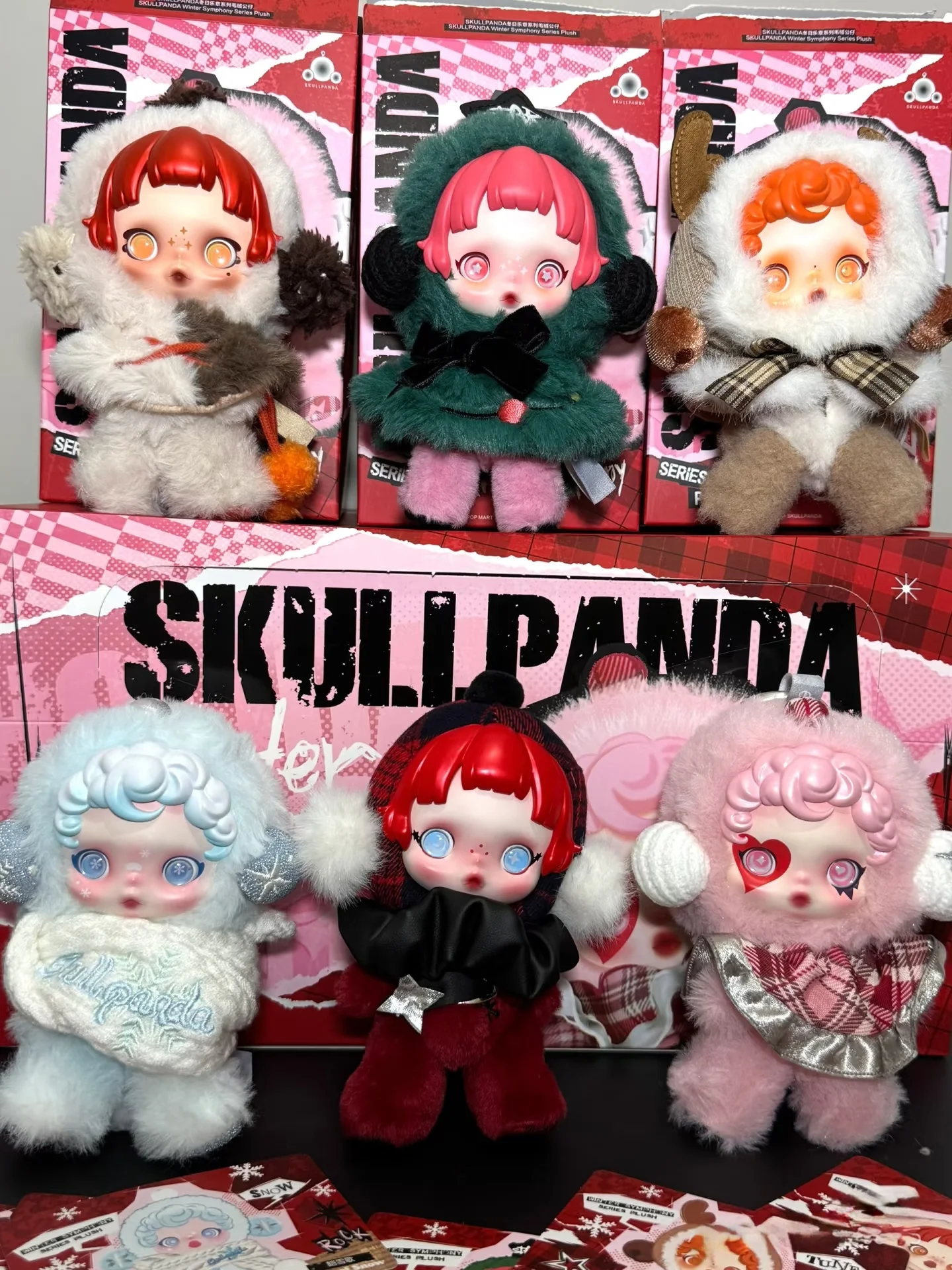 Skullpanda Winter Music Series Blind Box - Cute Plush Doll Pendant Mystery Box Toy Action Figure Ornament
Skullpanda Winter Music Series Blind Box - Cute Plush Doll Pendant Mystery Box Toy Action Figure Ornament