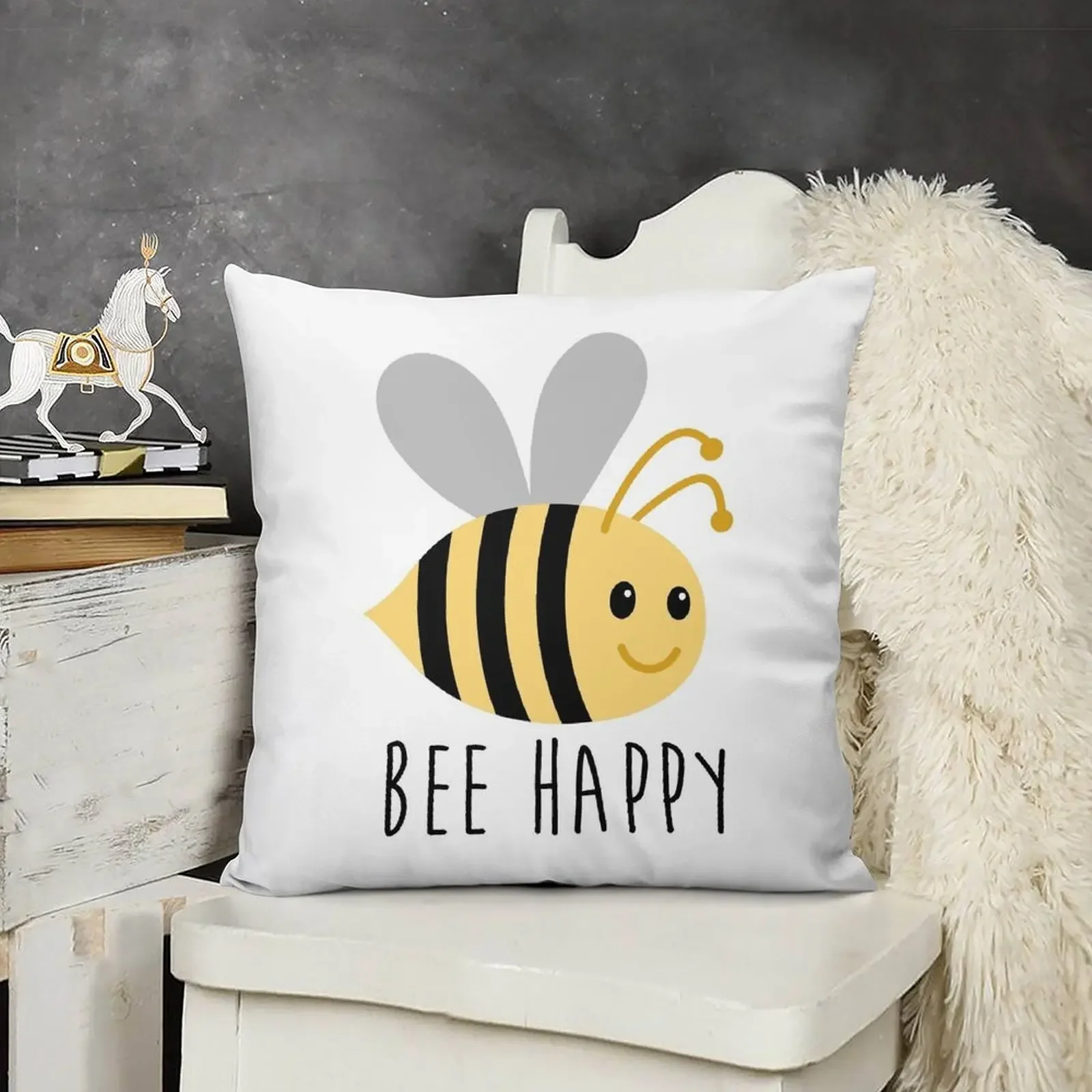 Bee Happy Throw Pillow Christmas Pillows Decorative Cushions For Luxury Sofa ornamental pillows for living room pillow
Bee Happy Throw Pillow Christmas Pillows Decorative Cushions For Luxury Sofa ornamental pillows for living room pillow