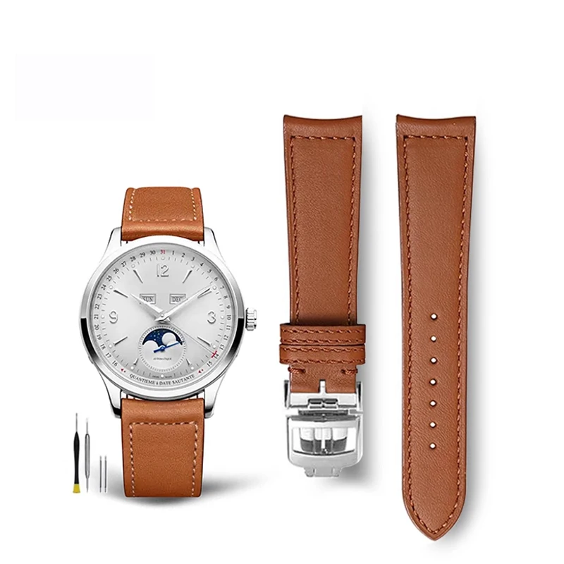 FUYIJIA Custom J-aeger-LeC-oultre MASTER CONTROL Original Watchbands 20MM 21MM Quick Release Cowhide Strap Butterfly Buckle belt
FUYIJIA Custom J-aeger-LeC-oultre MASTER CONTROL Original Watchbands 20MM 21MM Quick Release Cowhide Strap Butterfly Buckle belt