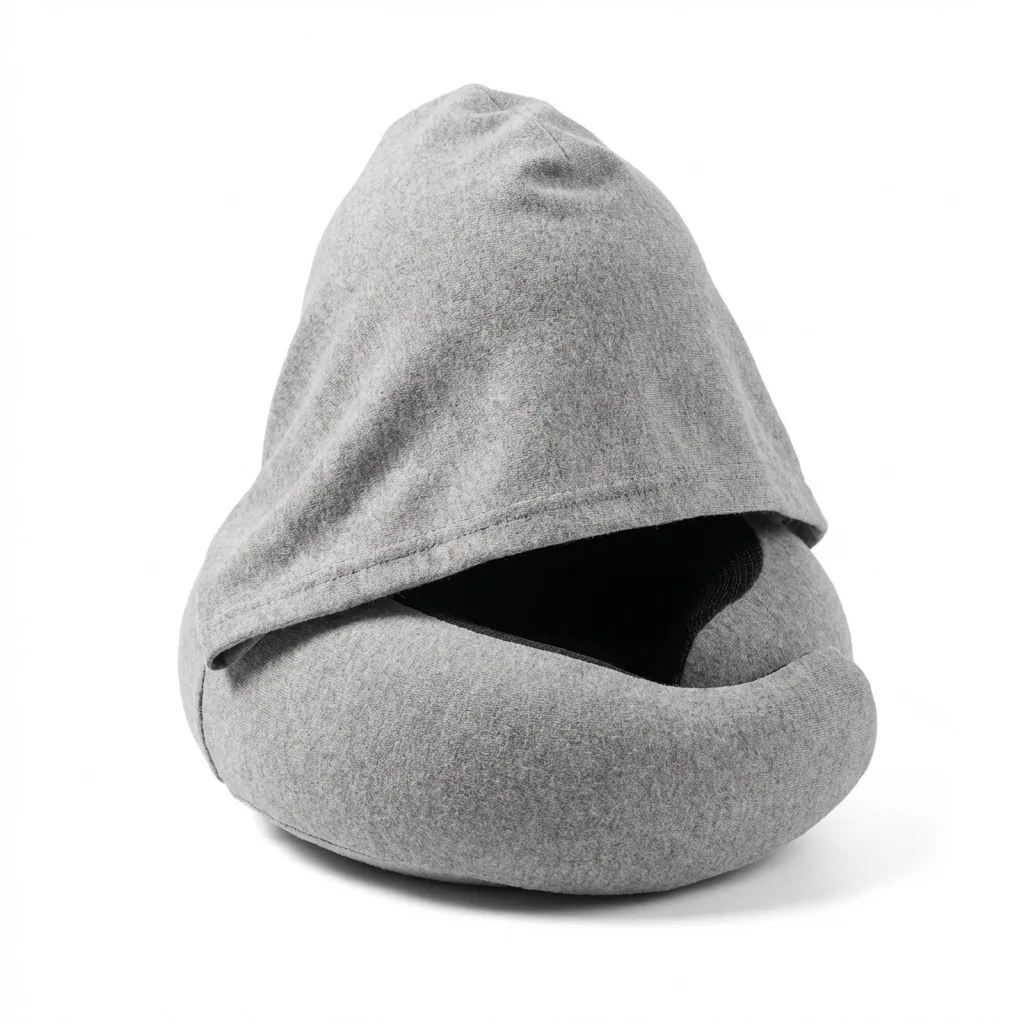 U-Shape Hooded Neck Pillow Travel Pillow Neck Protection Pillow with Cap Portable Neck Support for Airplane Car Nap Outdoor
U-Shape Hooded Neck Pillow Travel Pillow Neck Protection Pillow with Cap Portable Neck Support for Airplane Car Nap Outdoor