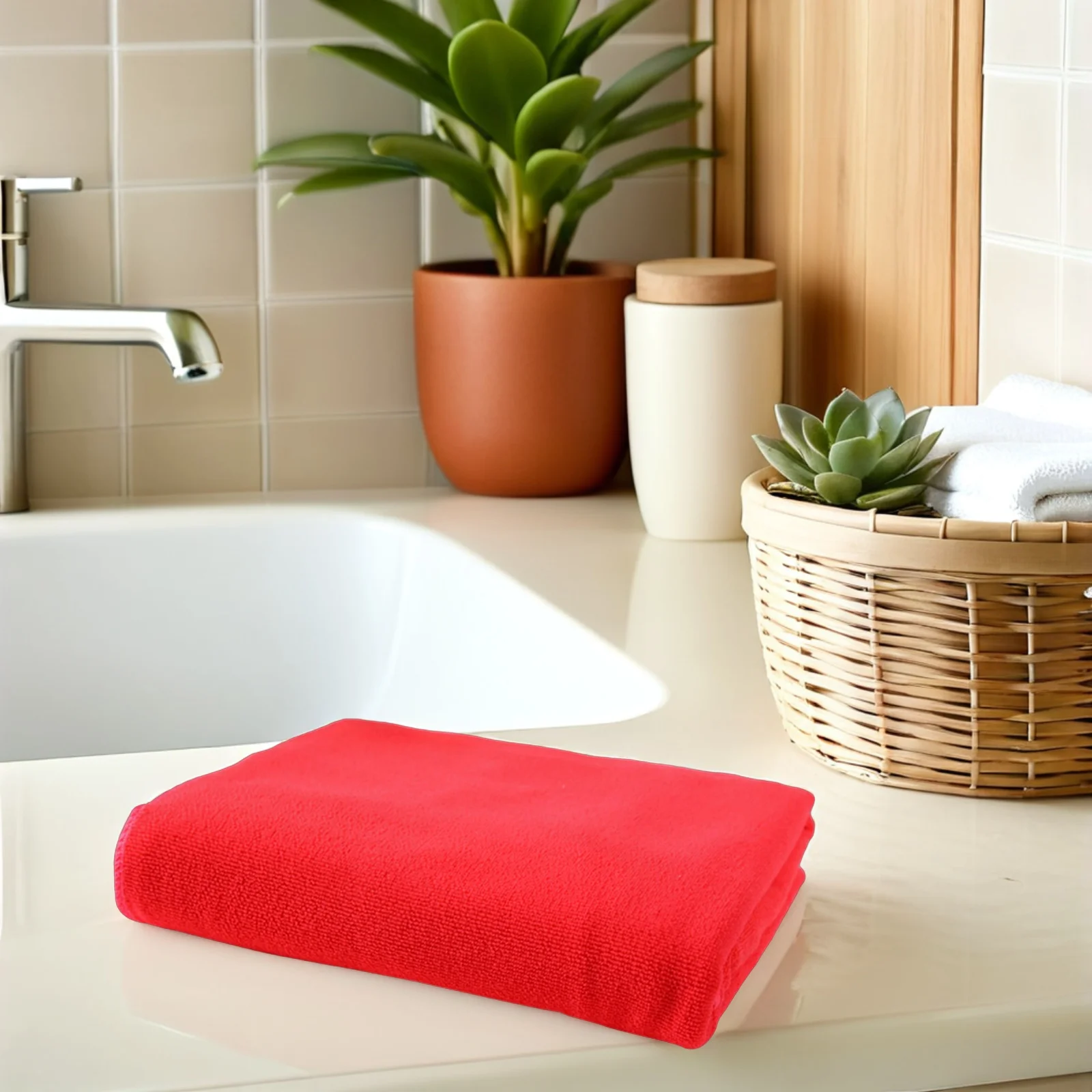 70x140cm Microfiber Towel Quick Drying Strong Water Absorption Comfortable Skin Safe Spa Beach Travel Red Bathing Towel
70x140cm Microfiber Towel Quick Drying Strong Water Absorption Comfortable Skin Safe Spa Beach Travel Red Bathing Towel