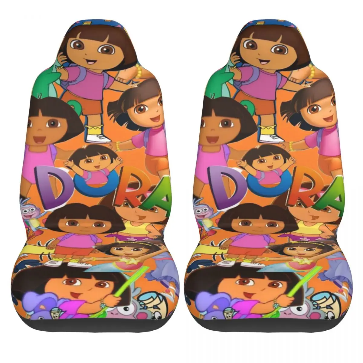 Чехлы для автомобильных сидений Dora The Explorer, высококачественные чехлы для сидений грузовиков и автомобилей, гибкие чехлы из полиэстера, состоящие из двух частей.
Чехлы для автомобильных сидений Dora The Explorer, высококачественные чехлы для сидений грузовиков и автомобилей, гибкие чехлы из полиэстера, состоящие из двух частей.