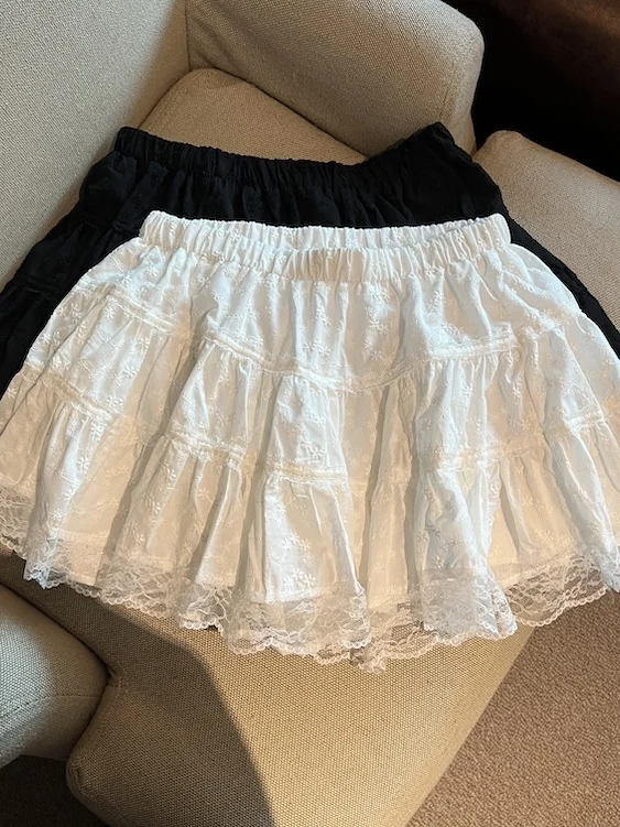 Summer High Waist Lace Trim Cake Skirt Women's Puffy Short Skirt Anti-Light Bouncing around Style Korean Version Straigh...
Summer High Waist Lace Trim Cake Skirt Women's Puffy Short Skirt Anti-Light Bouncing around Style Korean Version Straigh...