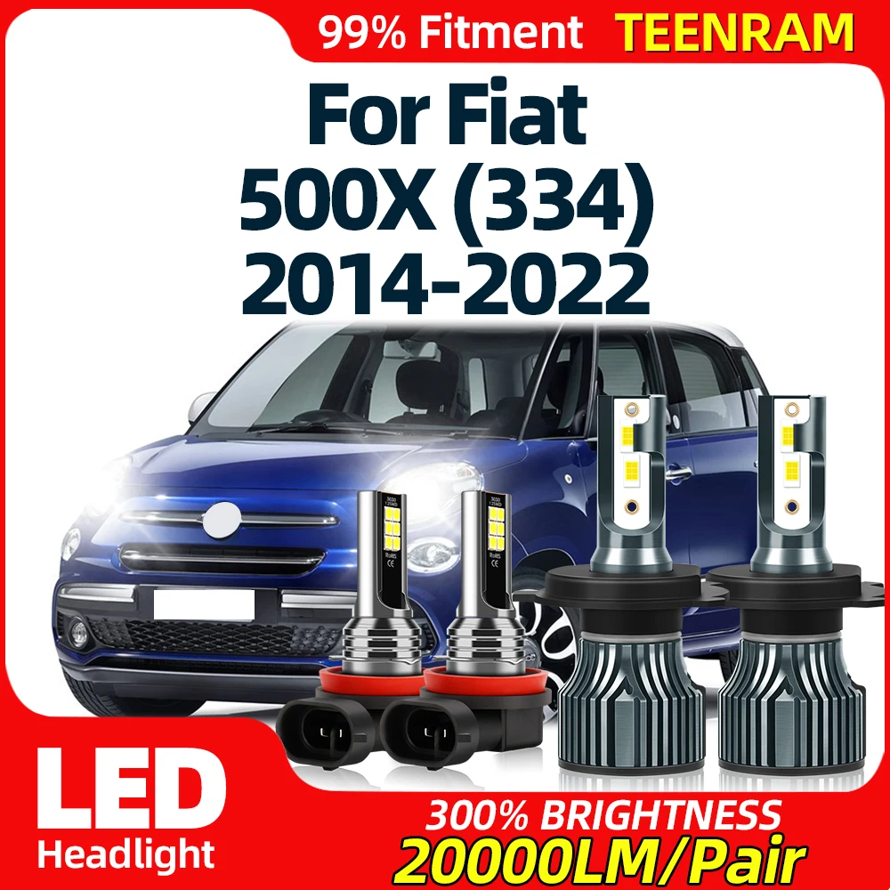 Canbus LED Headlight Bulbs 40000LM Super Bright Car Lights 12V 6000K For Fiat 500X (334) 2014-2016 2017 2018 2019 2020 2021 2022
Canbus LED Headlight Bulbs 40000LM Super Bright Car Lights 12V 6000K For Fiat 500X (334) 2014-2016 2017 2018 2019 2020 2021 2022