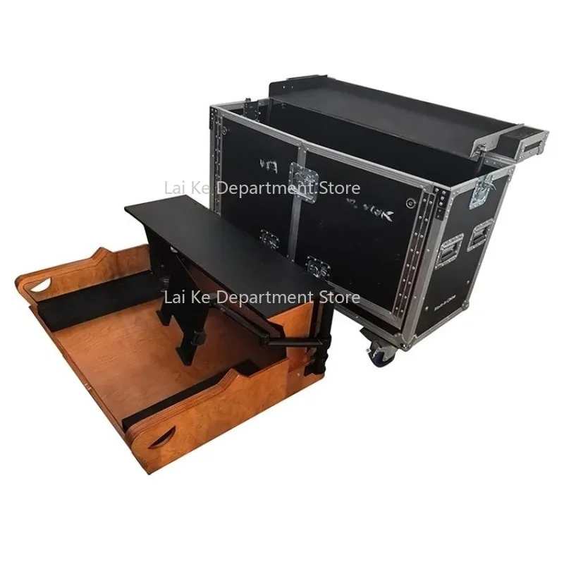 Hydraulic Lift Design Live-In Audio and Lighting Console Case Customised Premium Flipcase for Dm7-Ex 
Hydraulic Lift Design Live-In Audio and Lighting Console Case Customised Premium Flipcase for Dm7-Ex