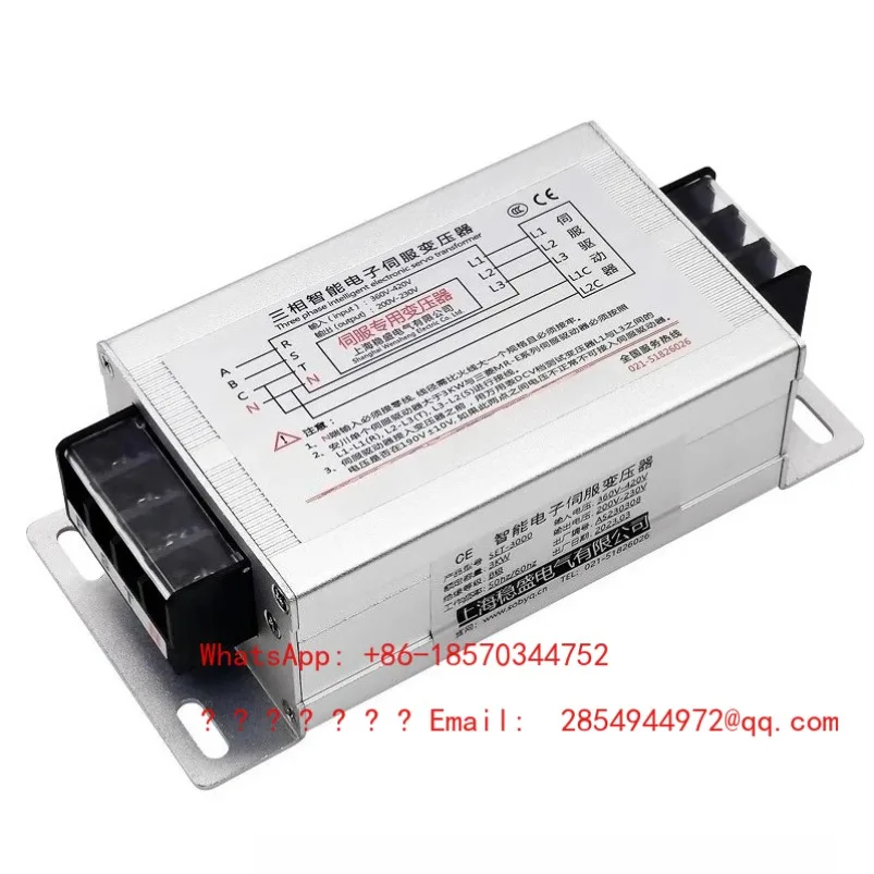 2026 3KW Three-phase Electronic Servo Transformer 380V To 220V To 200V
2026 3KW Three-phase Electronic Servo Transformer 380V To 220V To 200V