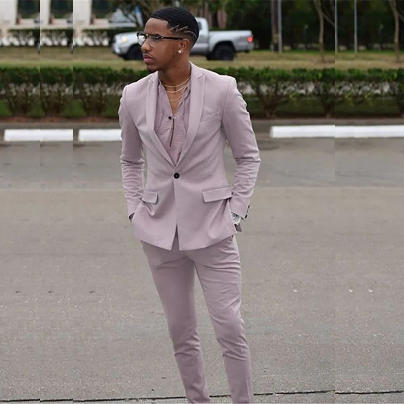 Luxury Men's Slim Fit Suits 2 Piece Elegant Prom Party One Button Peak Lapel Blazer High Quality Jacket Pants Outfits Sets 2024
Luxury Men's Slim Fit Suits 2 Piece Elegant Prom Party One Button Peak Lapel Blazer High Quality Jacket Pants Outfits Sets 2024
