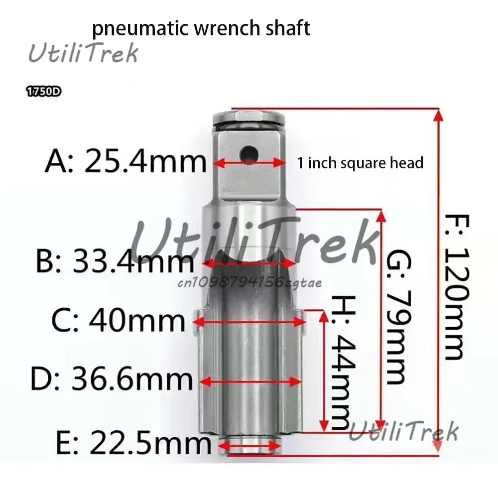 Suitable for NEW 1/2 3/4 1" inch Pneumatic Tools Air Impact Wrench Anvil Driver spindle Axis Hammer block Repair Parts
Suitable for NEW 1/2 3/4 1" inch Pneumatic Tools Air Impact Wrench Anvil Driver spindle Axis Hammer block Repair Parts