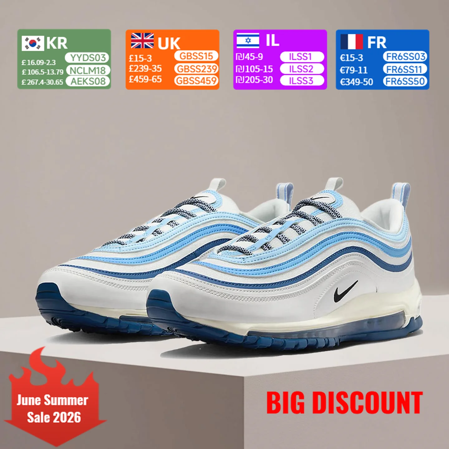 Nike Air Max Unisex Cushioned Running Shoes - Slip-Resistant, Durable, Versatile Casual Running Shoes FN6957-100
Nike Air Max Unisex Cushioned Running Shoes - Slip-Resistant, Durable, Versatile Casual Running Shoes FN6957-100