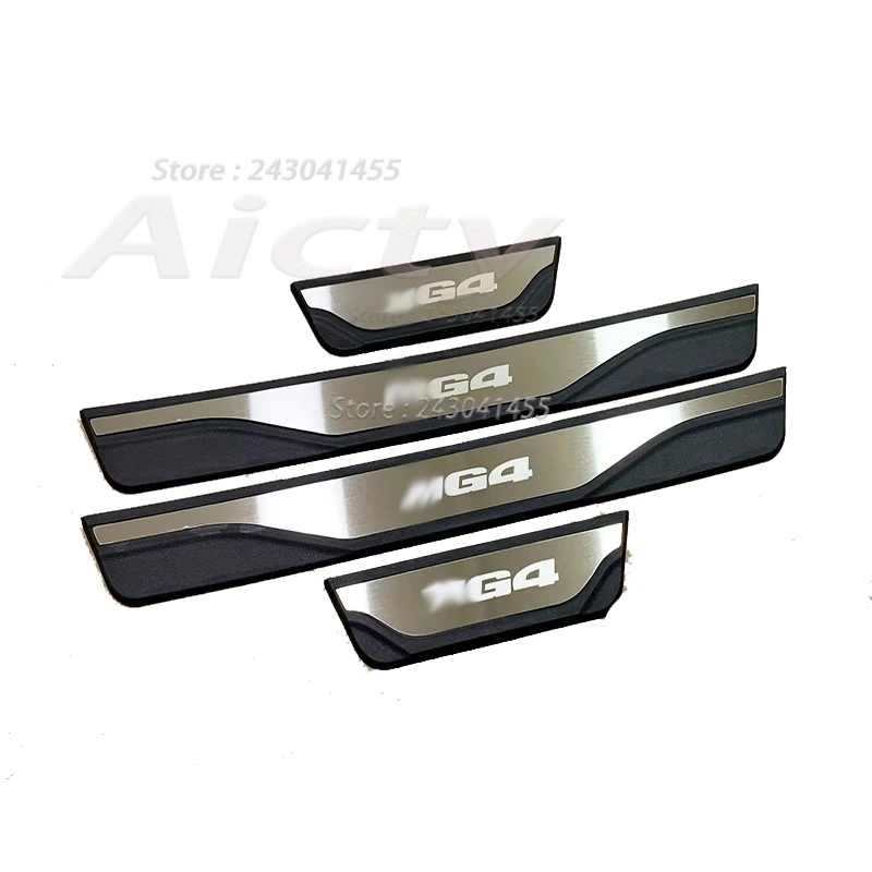 For MG 4 MG4 EV Mulan 2022 2023 2024 Stainless car door sill protection Stickers Door Sill Scuff Plate/Door Sill car accessories
For MG 4 MG4 EV Mulan 2022 2023 2024 Stainless car door sill protection Stickers Door Sill Scuff Plate/Door Sill car accessories