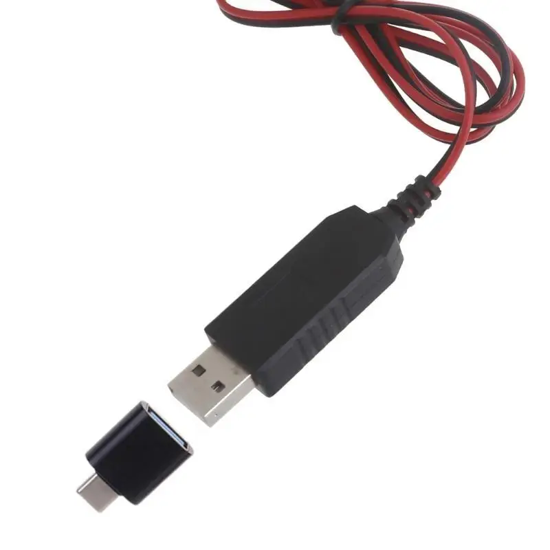 R53C 3V LR14 C Dummy Battery LR14 Battery Eliminators Cable with Type C Adapter Replace 2Pcs 1.5V C Batteries for LED Light
R53C 3V LR14 C Dummy Battery LR14 Battery Eliminators Cable with Type C Adapter Replace 2Pcs 1.5V C Batteries for LED Light