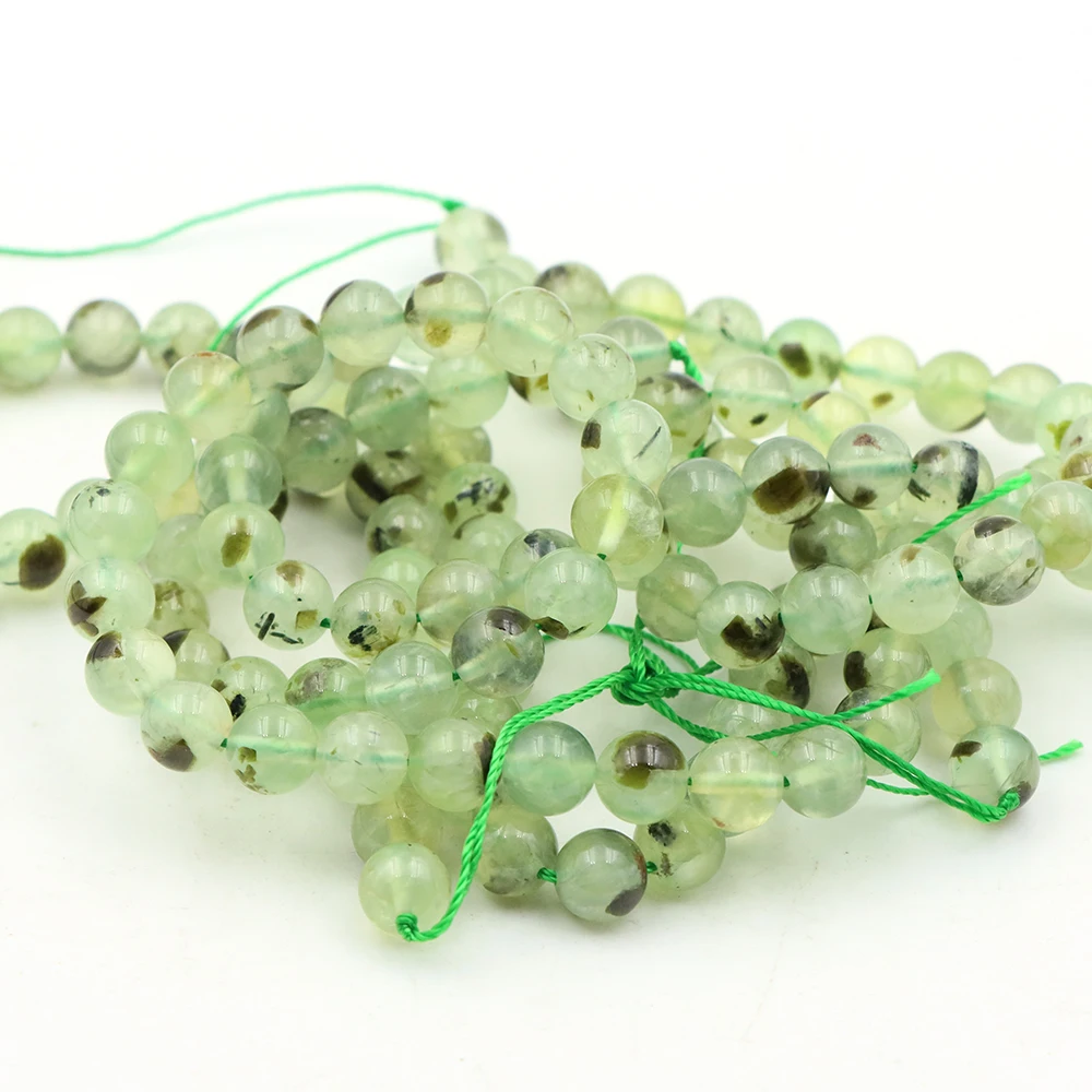 4/6/8/10mm Natural Stone Prehnite Round Loose Bead Crystal Stone Jewelry Making DIY Accessories Bracelet and Necklace Wholesale
4/6/8/10mm Natural Stone Prehnite Round Loose Bead Crystal Stone Jewelry Making DIY Accessories Bracelet and Necklace Wholesale