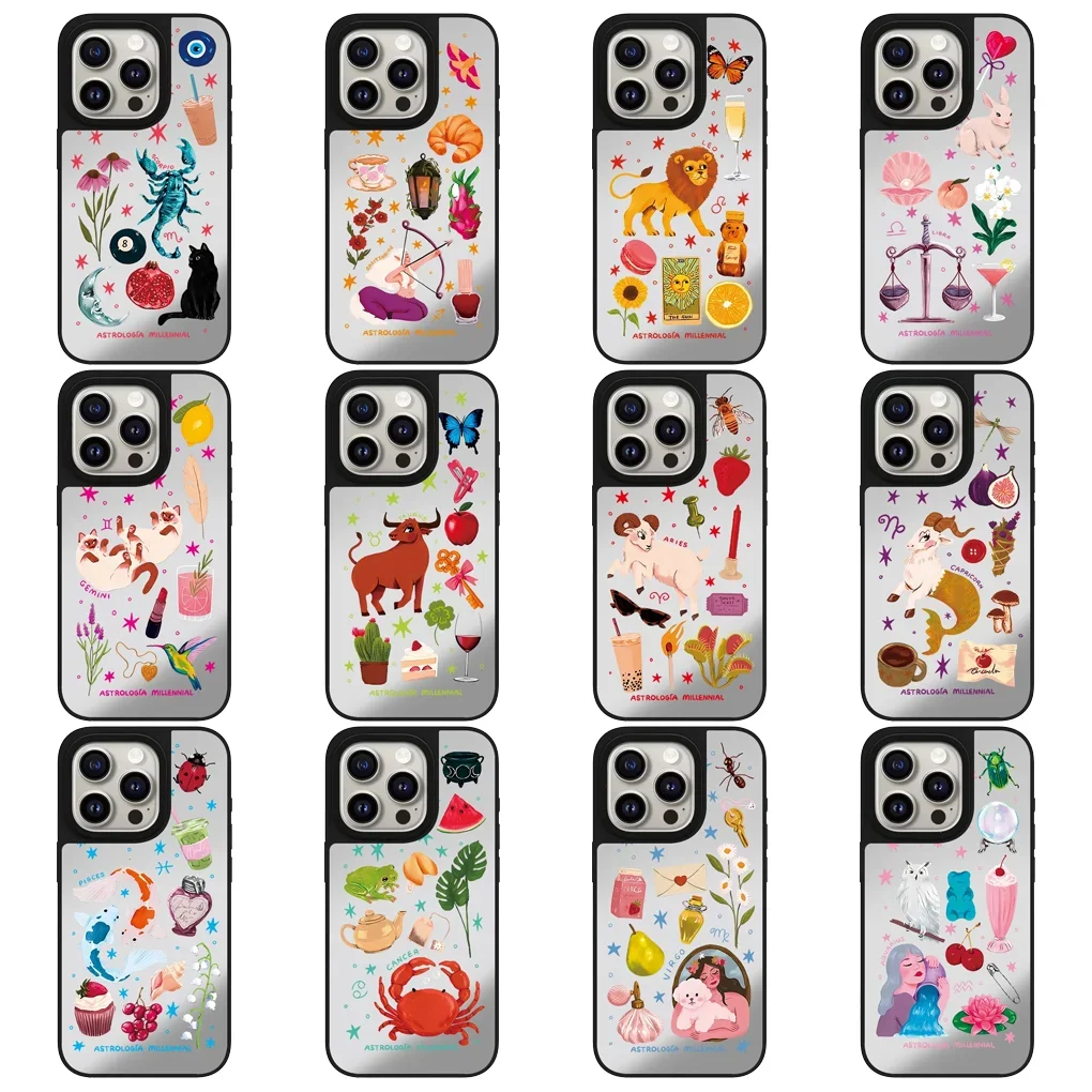 Star Sign Animal Mirror Phone Case Cover for IPhone 11 12 13 14 15 16 Pro Max Case for IPhone 16 Pro Max
Star Sign Animal Mirror Phone Case Cover for IPhone 11 12 13 14 15 16 Pro Max Case for IPhone 16 Pro Max