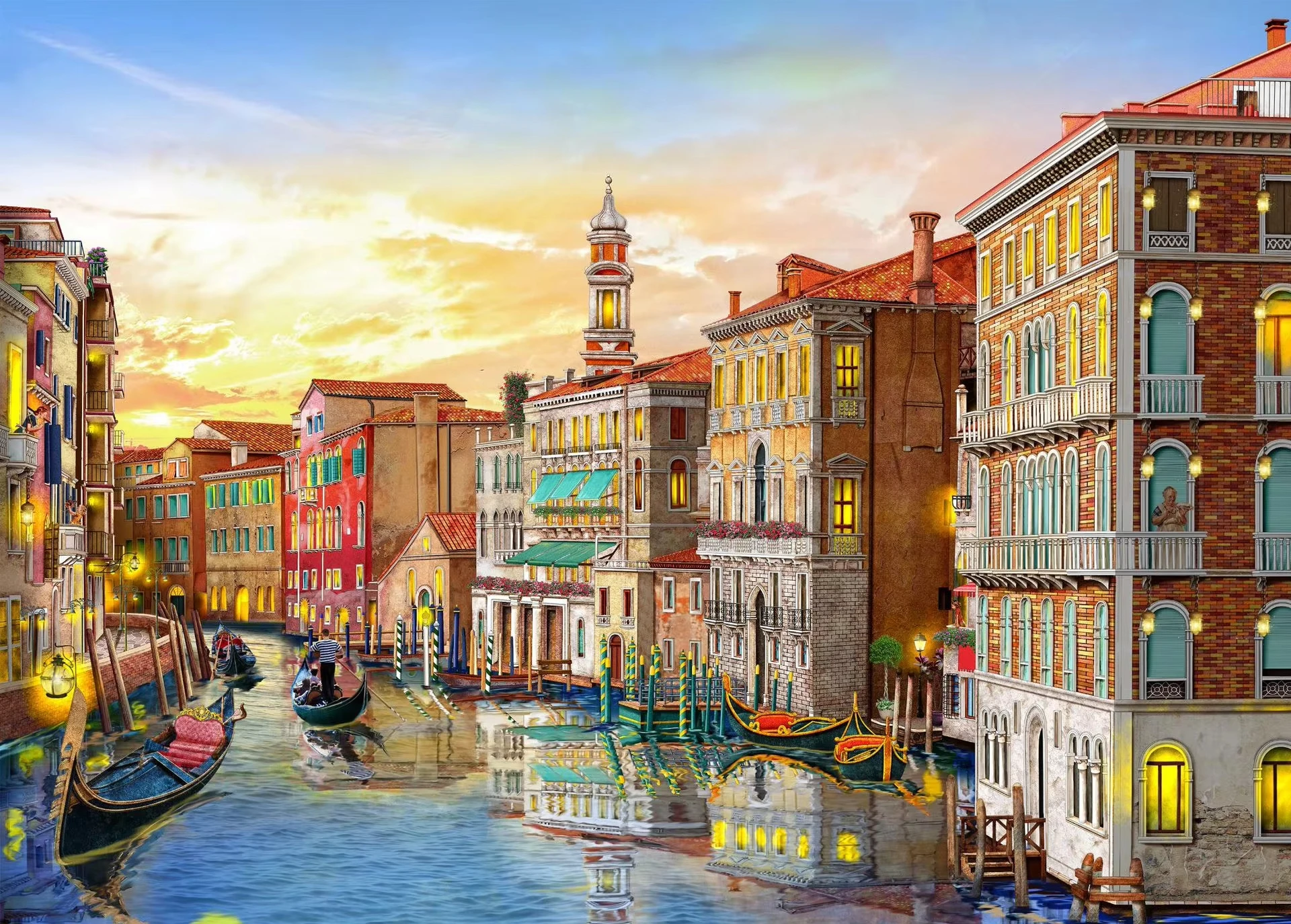 Urban Landscape River Boat 500/1000/1200/2000 PCS Jigsaw Puzzles Family Activity Games for Gameroom Bedroom Home Decor
Urban Landscape River Boat 500/1000/1200/2000 PCS Jigsaw Puzzles Family Activity Games for Gameroom Bedroom Home Decor