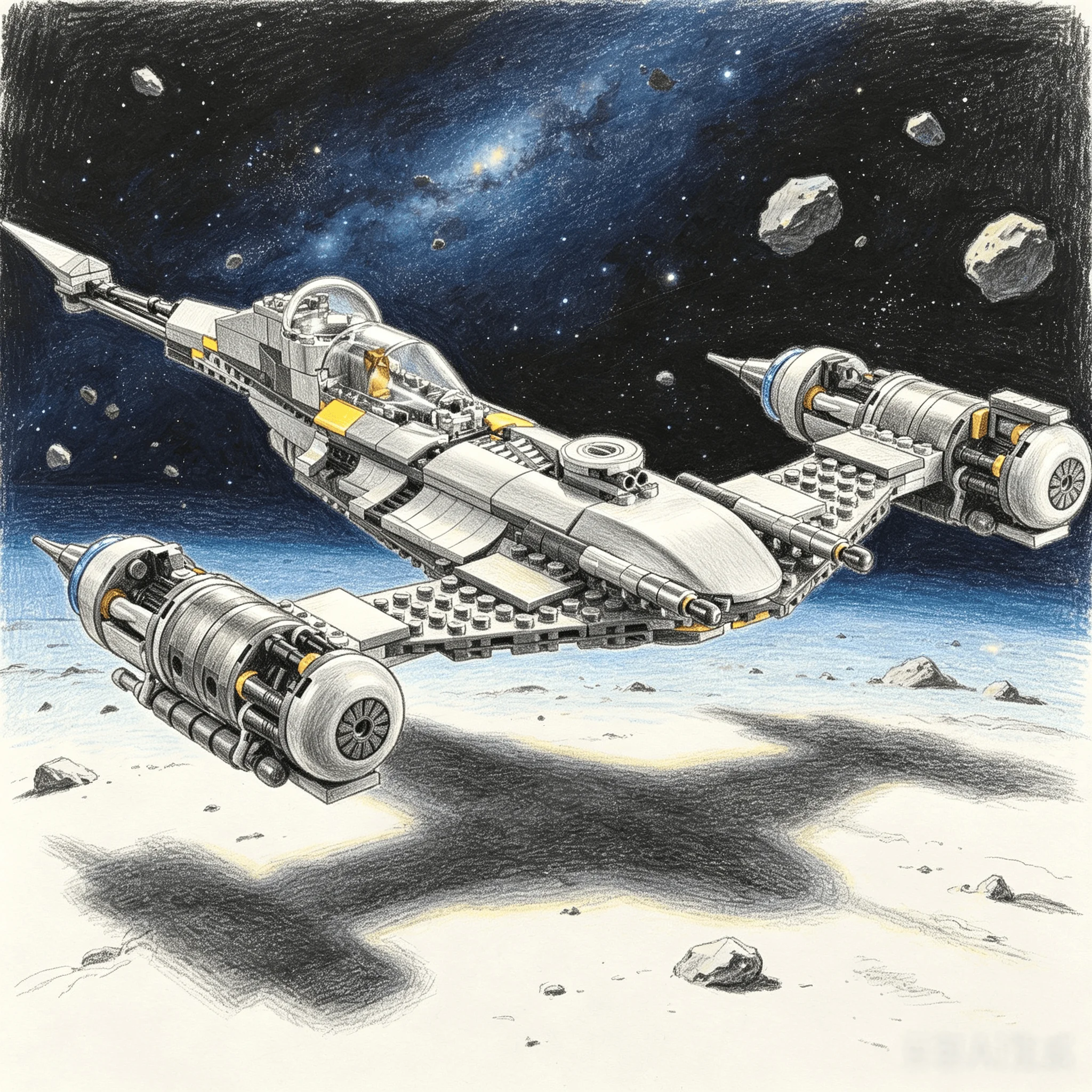 2026 New 1809pcs The N-1 Starfighter Starship Bricks Model Building Blocks Assemble Toy for Home Decor Adults Gift
2026 New 1809pcs The N-1 Starfighter Starship Bricks Model Building Blocks Assemble Toy for Home Decor Adults Gift