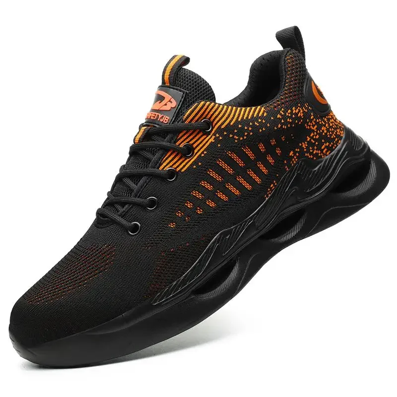 Construction Protective Sneakers Men Women Light Safety Shoes Man Steel Toe Sneakers Breathable Non-slip Sports Work Shoes
Construction Protective Sneakers Men Women Light Safety Shoes Man Steel Toe Sneakers Breathable Non-slip Sports Work Shoes