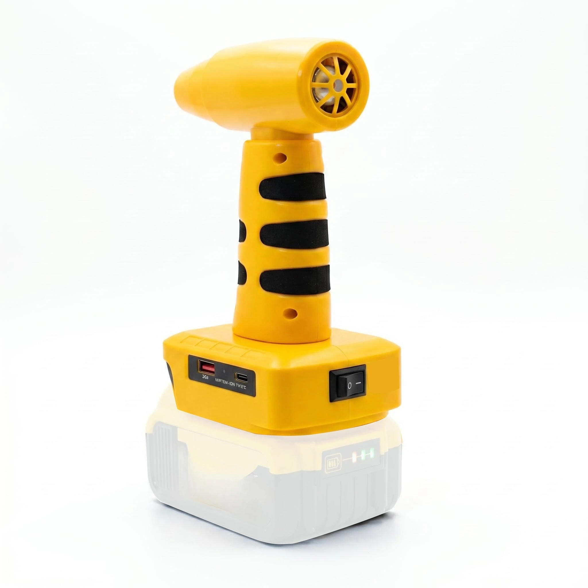 Outdoor Cleaning Portable Battery Powered Hair Dryer for DeWalt 18V/20V Battery(Not battery)
Outdoor Cleaning Portable Battery Powered Hair Dryer for DeWalt 18V/20V Battery(Not battery)