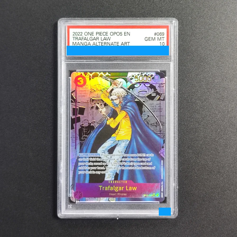 Proxy DIY 2022 ONE PIECE OPO5 EN TRAFALGAR LAW 069 Rating Card 10 Special Art Rare Gem Mt 10 Card Holographic Labels Gift Cards
Proxy DIY 2022 ONE PIECE OPO5 EN TRAFALGAR LAW 069 Rating Card 10 Special Art Rare Gem Mt 10 Card Holographic Labels Gift Cards