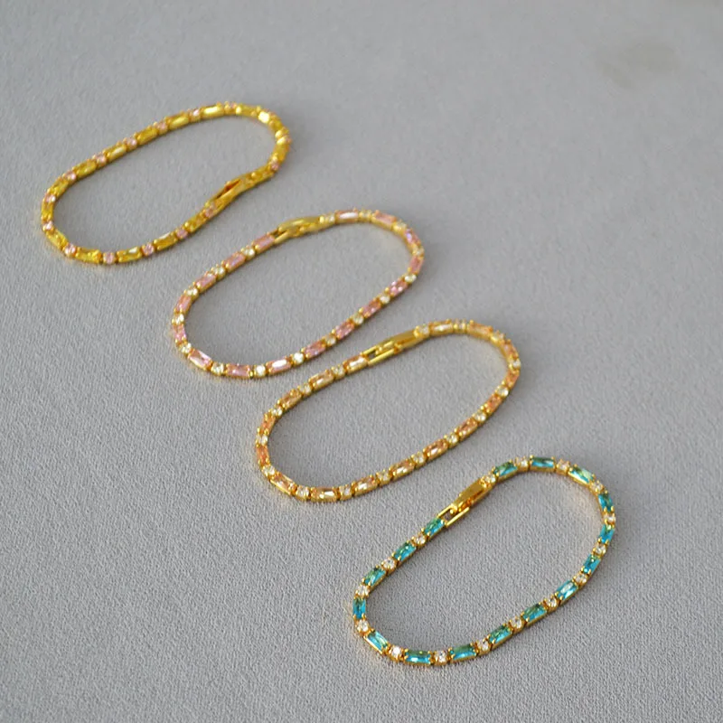 2026 Trendy Sweet Colorful Contrasting Cubic Zircon Light Luxury High-end Simple Fashion Versatile Thin Buckle Bracelet Bangle
2026 Trendy Sweet Colorful Contrasting Cubic Zircon Light Luxury High-end Simple Fashion Versatile Thin Buckle Bracelet Bangle