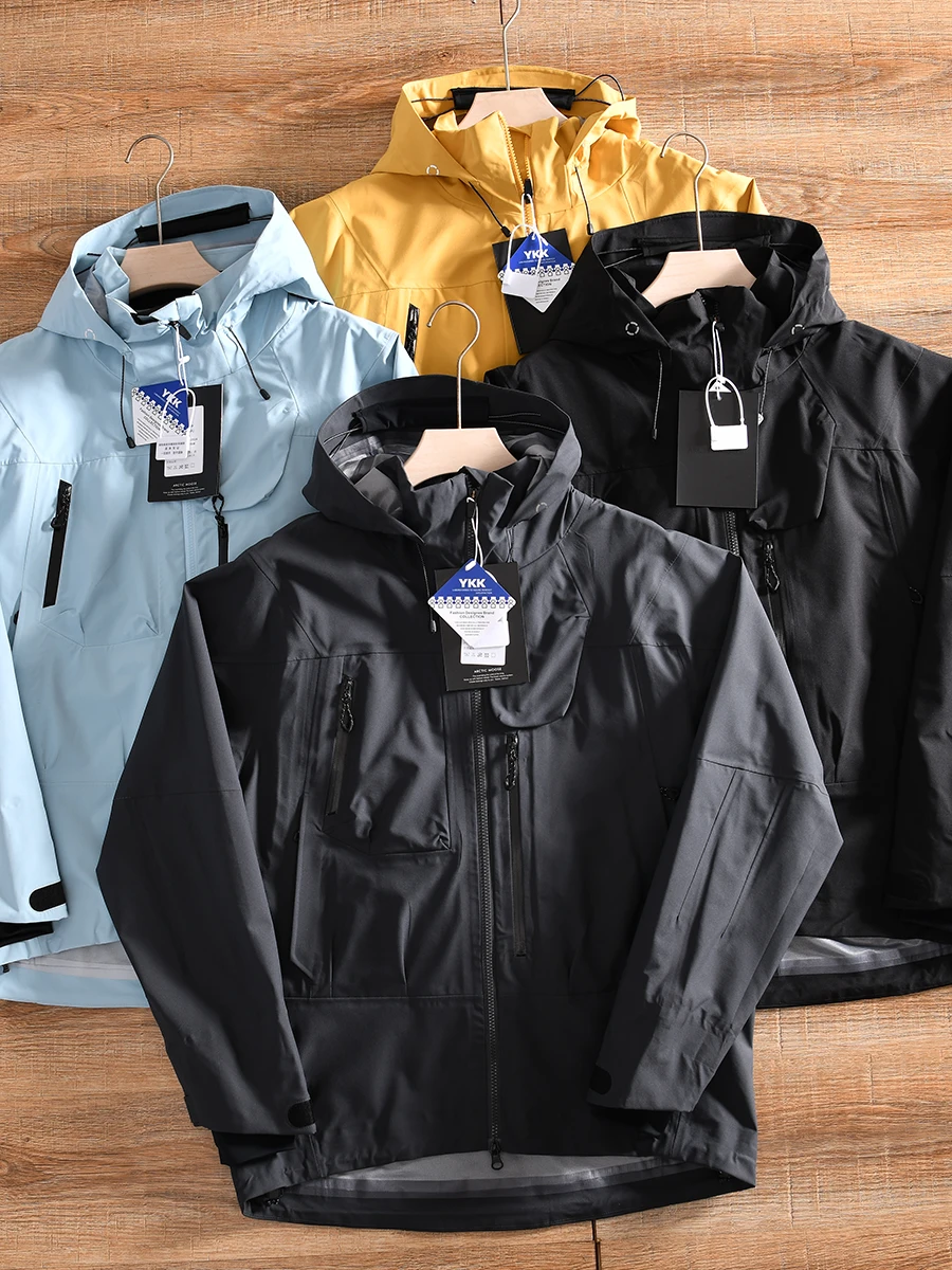 Men's Outdoor Hardshell Jacket 3D Cut Full Glue Hooded Autumn Coat Polyester Fiber Long Sleeve Zipper Closure Color
Men's Outdoor Hardshell Jacket 3D Cut Full Glue Hooded Autumn Coat Polyester Fiber Long Sleeve Zipper Closure Color