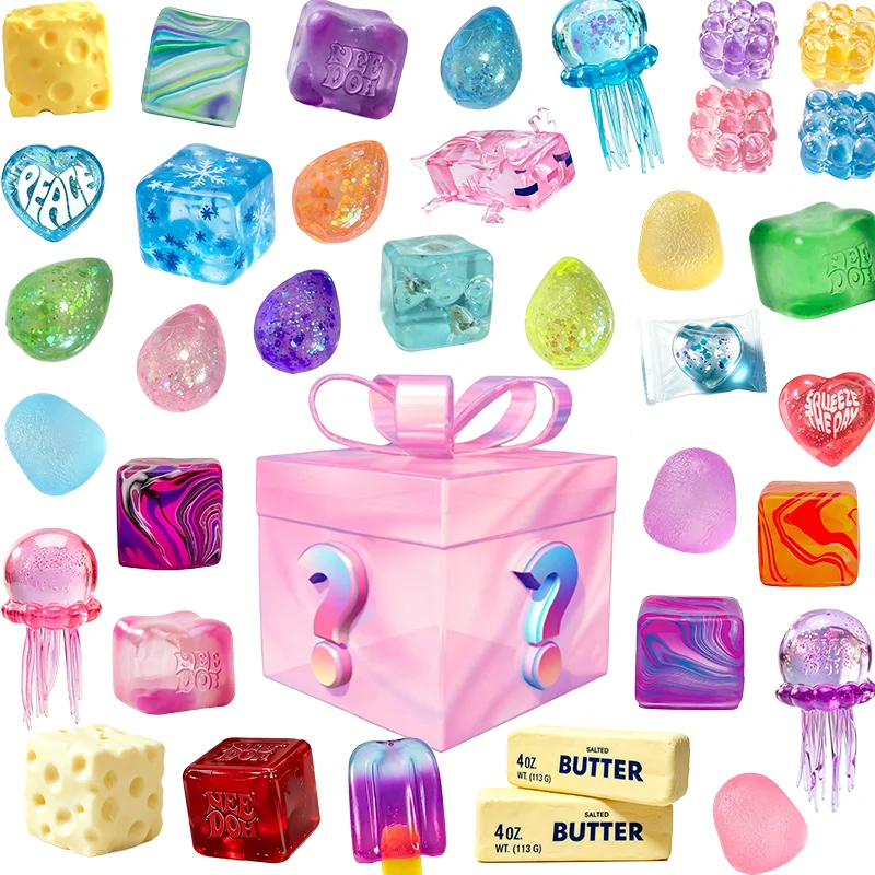 Surprise "Mystery" Squeeze Blind Box (Random Selection) — A Cute, Soft, and Stress-Relieving Gift; A Soothing Desktop Stress-Reliever
Surprise "Mystery" Squeeze Blind Box (Random Selection) — A Cute, Soft, and Stress-Relieving Gift; A Soothing Desktop Stress-Reliever