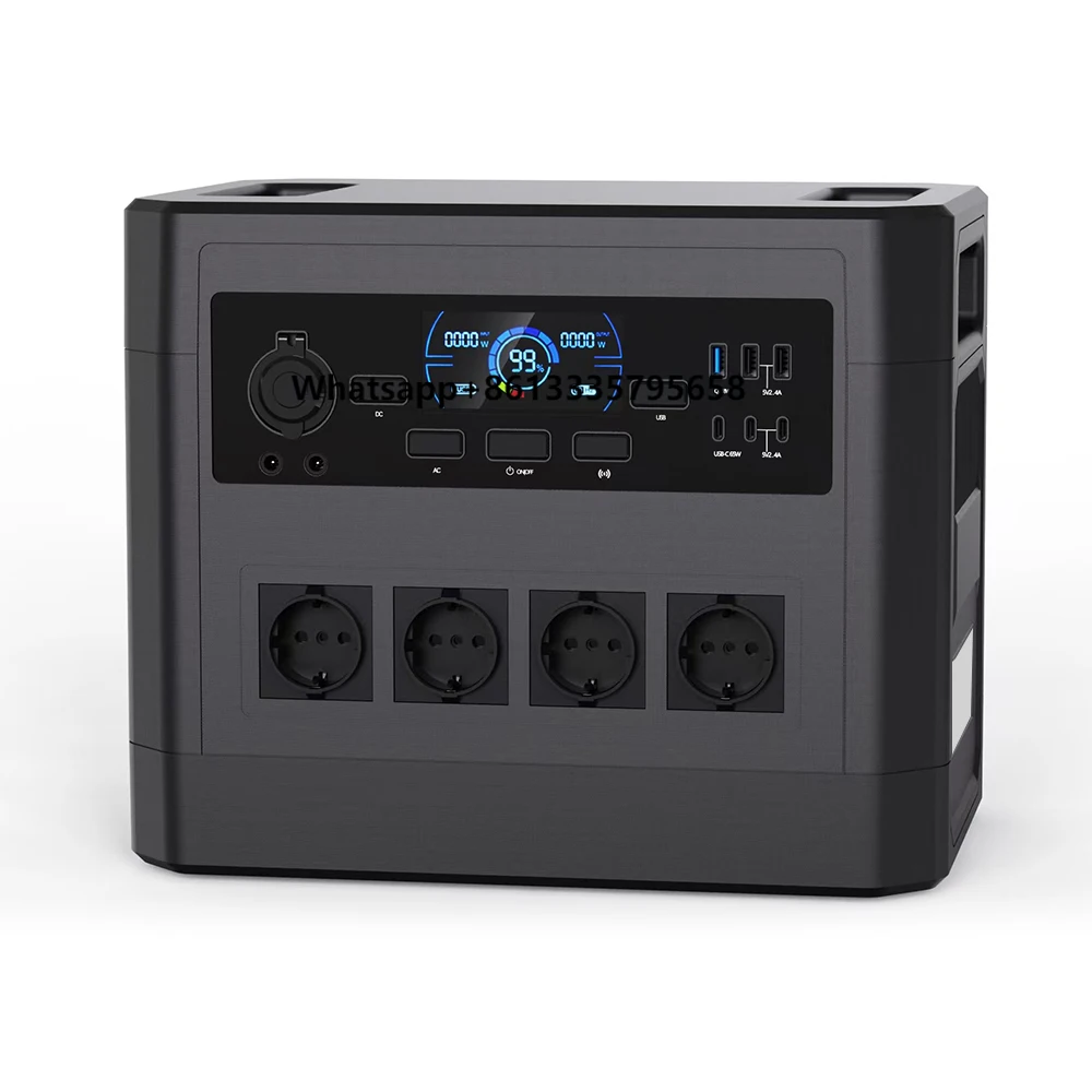 Ultra Silent Outdoor Mobile Solar Energy Storage Power Supply 2000W 2016Wh Portable Power Bank Charging Station Power Station
Ultra Silent Outdoor Mobile Solar Energy Storage Power Supply 2000W 2016Wh Portable Power Bank Charging Station Power Station