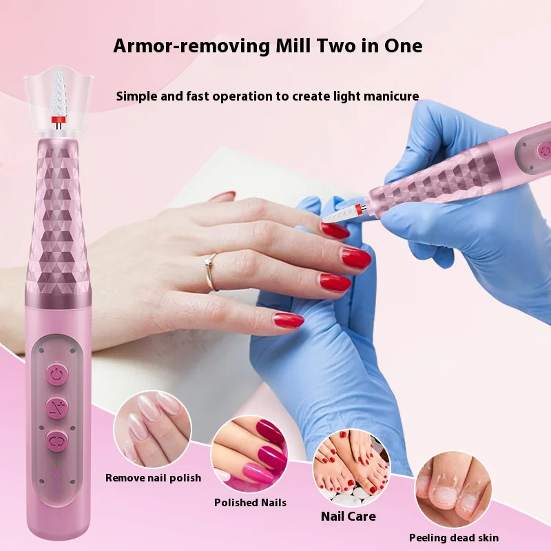 6-Speed Portable Nail Drill 18000RPM - Professional Manicure Grinder for Polish & Acrylic Removal
6-Speed Portable Nail Drill 18000RPM - Professional Manicure Grinder for Polish & Acrylic Removal
