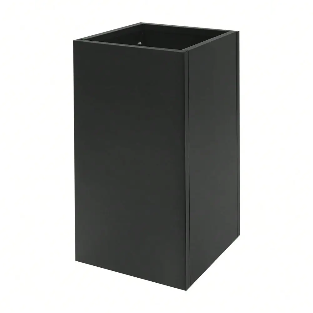 Black Heavy Duty Planter Box, Floor Standing Tall Metal Planter Box With 1 Pair Gloves For Outdoor Plants For Entrances, Backya
Black Heavy Duty Planter Box, Floor Standing Tall Metal Planter Box With 1 Pair Gloves For Outdoor Plants For Entrances, Backya