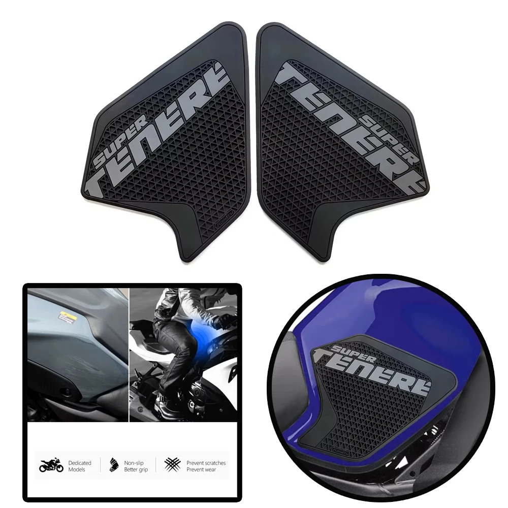 Мотоциклетная боковая накладка на бак, защита от колена для Yamaha Super Tenere XT1200Z 2012-2020, наклейка 
Мотоциклетная боковая накладка на бак, защита от колена для Yamaha Super Tenere XT1200Z 2012-2020, наклейка
