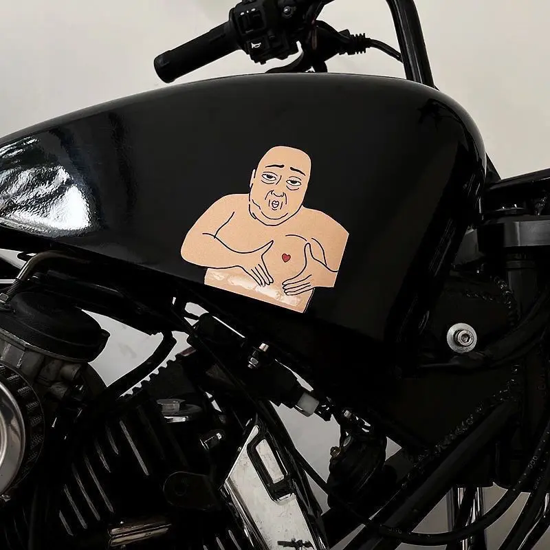 Car creative personality stickers spoof strange uncle sand sculpture stickers notebook luggage motorcycle electric car decals
Car creative personality stickers spoof strange uncle sand sculpture stickers notebook luggage motorcycle electric car decals