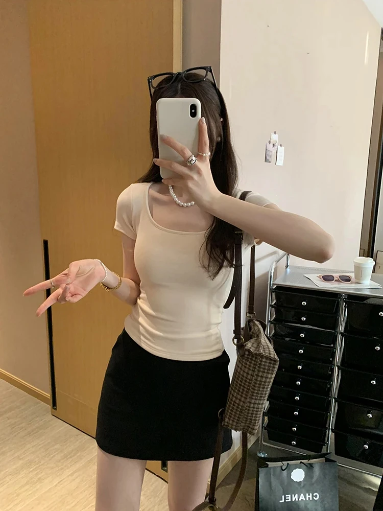 Summer Women T Shirt T-Shirt Woman Clothes Tops Tshirt Female Crop Top Tees Y2k Para Mujer Ropa De Mujer Roupas Feminina Traf
Summer Women T Shirt T-Shirt Woman Clothes Tops Tshirt Female Crop Top Tees Y2k Para Mujer Ropa De Mujer Roupas Feminina Traf
