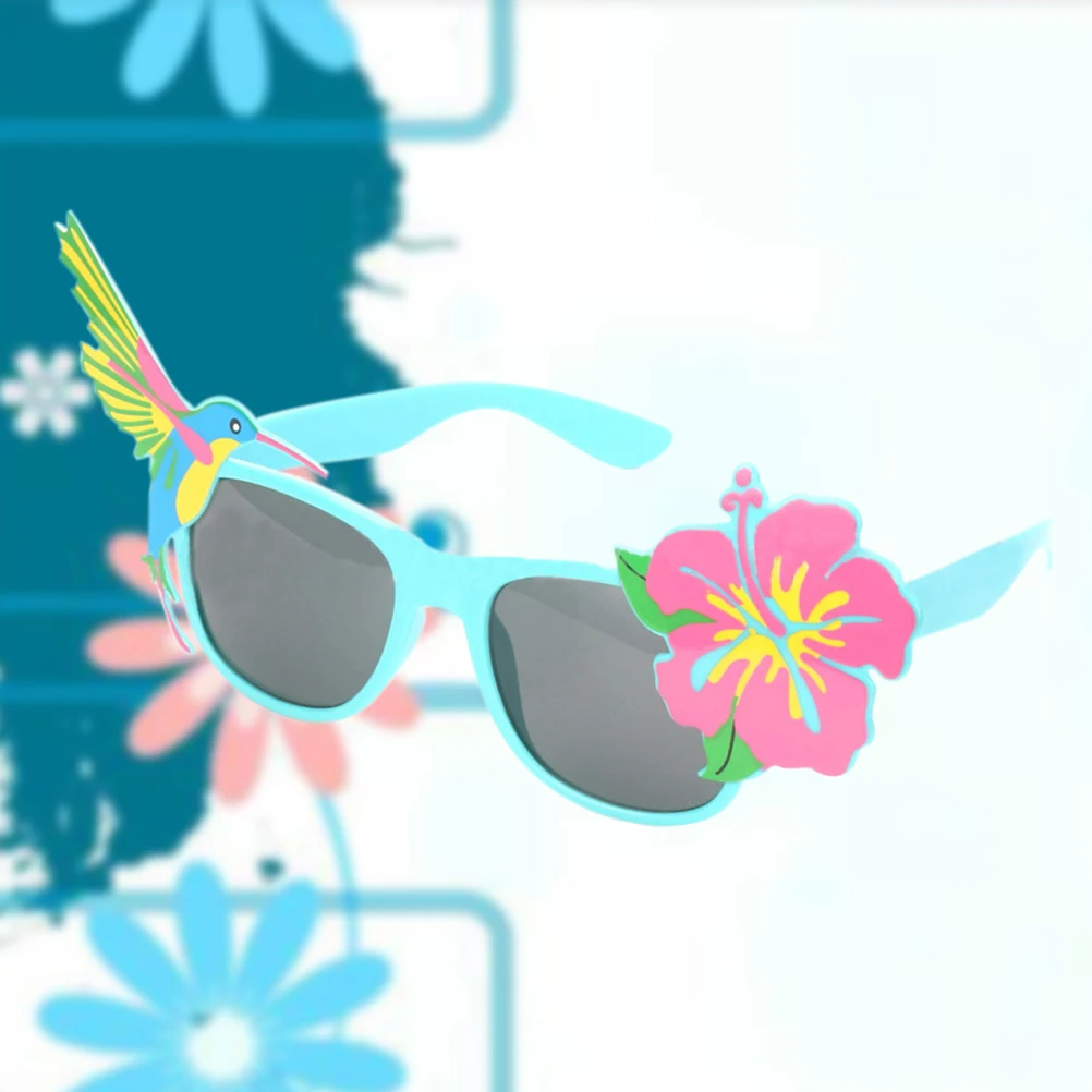 Tropical Party Sunglasses Hibiscus Flower Hummingbird Eyewear Fun Active Atmosphere Adults Long Lasting
Tropical Party Sunglasses Hibiscus Flower Hummingbird Eyewear Fun Active Atmosphere Adults Long Lasting