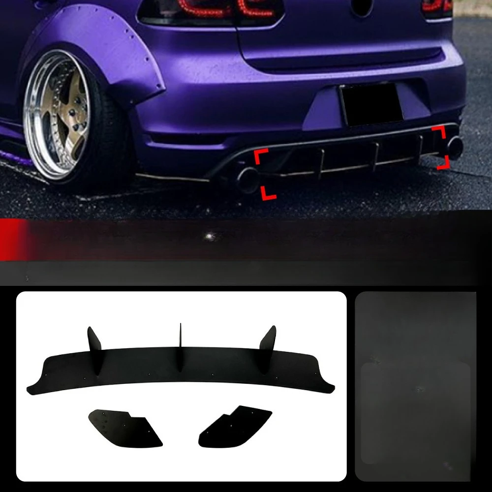 For 2009-2012 Volkswagen Golf Golf 6 High 6 GTI MK6 Tail Lip Rear Lip Rear Blade Modification
For 2009-2012 Volkswagen Golf Golf 6 High 6 GTI MK6 Tail Lip Rear Lip Rear Blade Modification