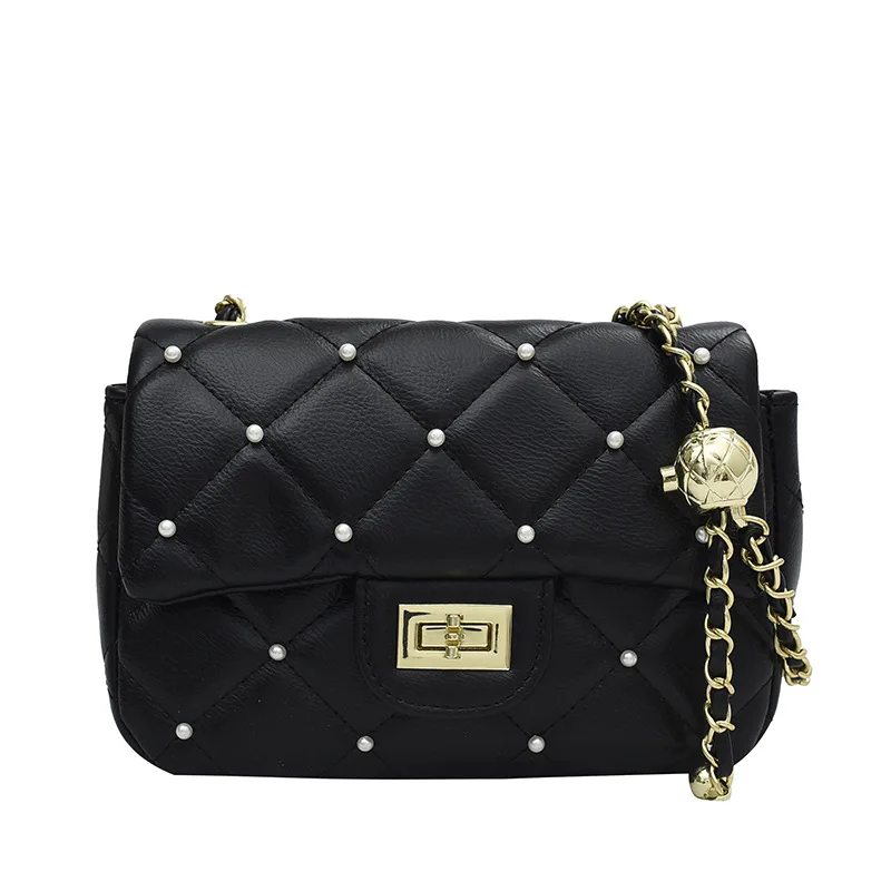 Fashion High-end New Fashion Texture Small Bag Square Shoulder Messenger Bag Diamond Sophisticated Chain Bag Women's Bag
Fashion High-end New Fashion Texture Small Bag Square Shoulder Messenger Bag Diamond Sophisticated Chain Bag Women's Bag