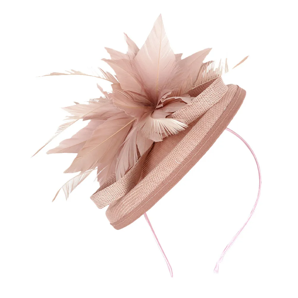 Flower Hairband Fascinator for Women Nylon ABS Faux Plume Elegant Lightweight Tea Party Banquet Prom Opera Church
Flower Hairband Fascinator for Women Nylon ABS Faux Plume Elegant Lightweight Tea Party Banquet Prom Opera Church