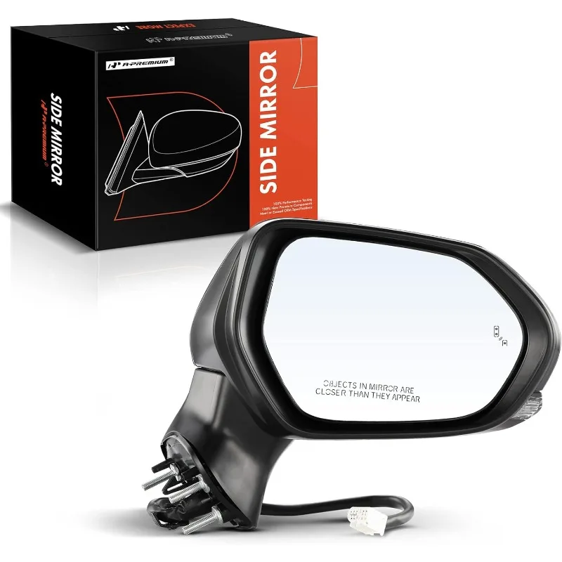A-Premium Passenger Side Power Door Mirror - Compatible with Camry 2018-2022 - Heated Manual Folding Black Outside Rear V
A-Premium Passenger Side Power Door Mirror - Compatible with Camry 2018-2022 - Heated Manual Folding Black Outside Rear V